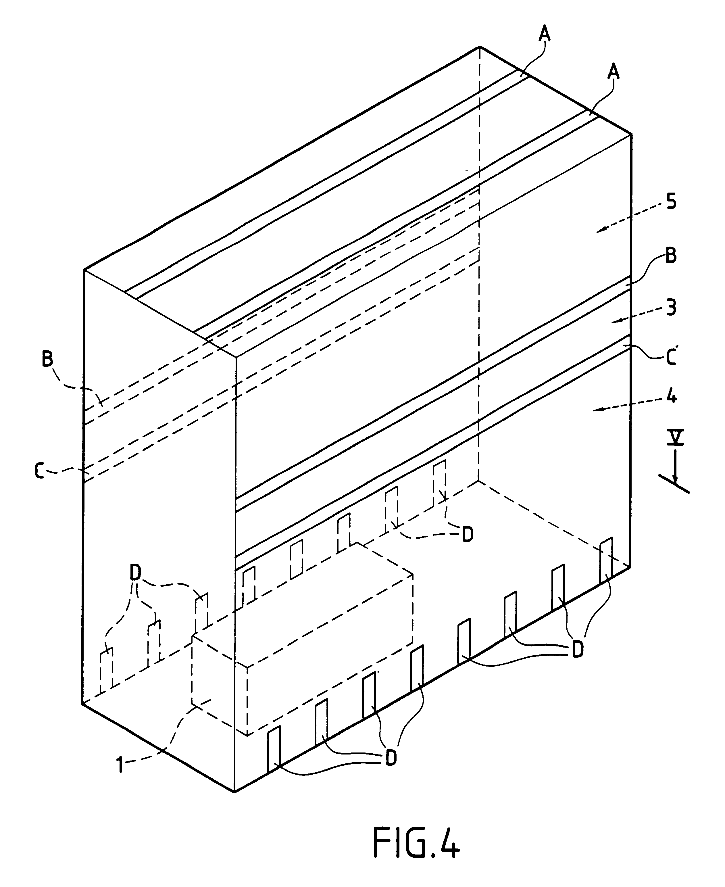 Method and apparatus for performing confinement by thermal stratification