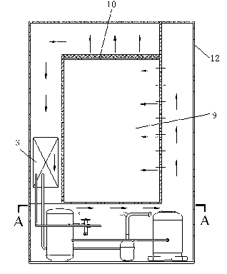 Clothes drying system based on carbon dioxide transcritical heat pump cycle system