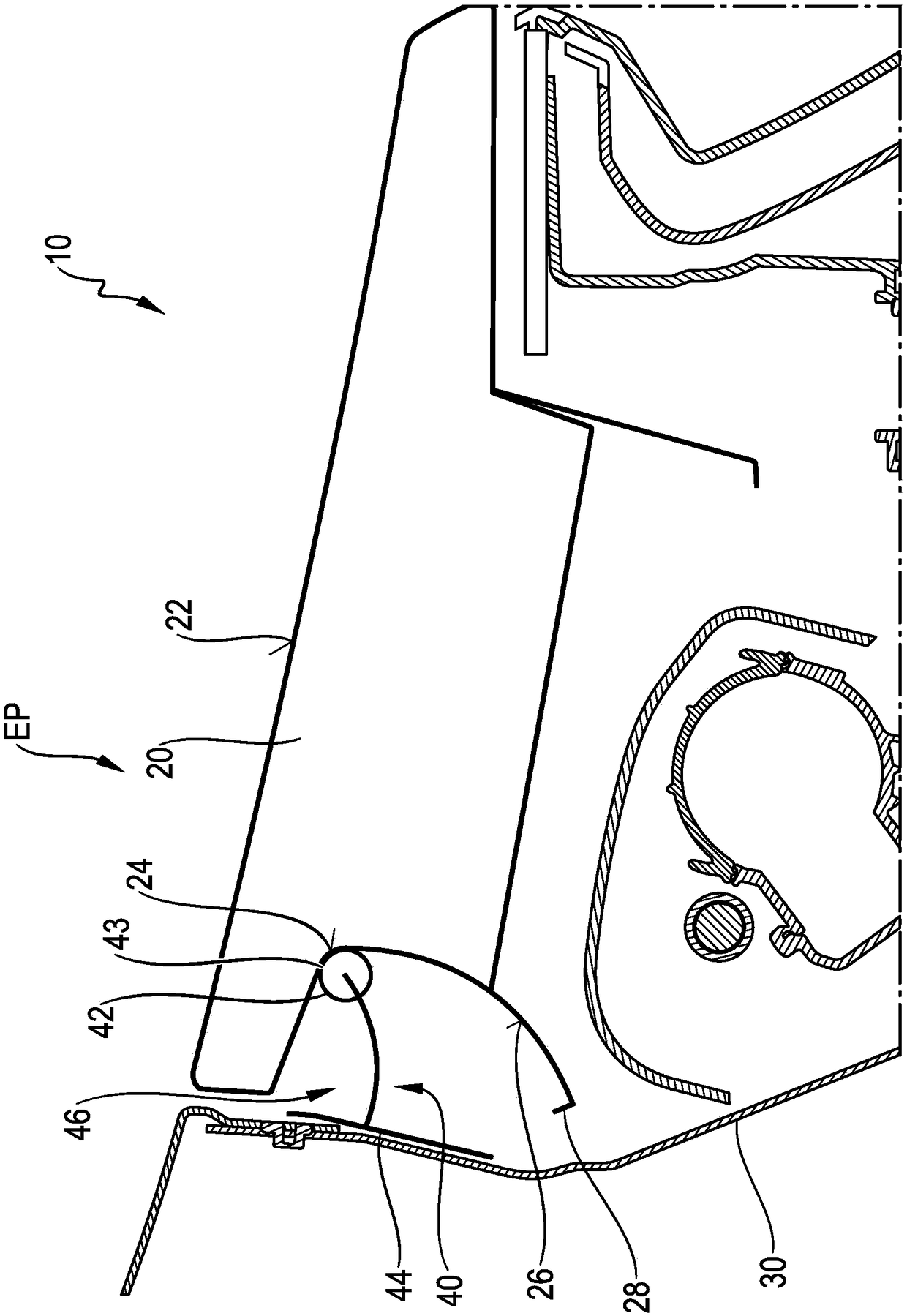 Spoiler system for a vehicle