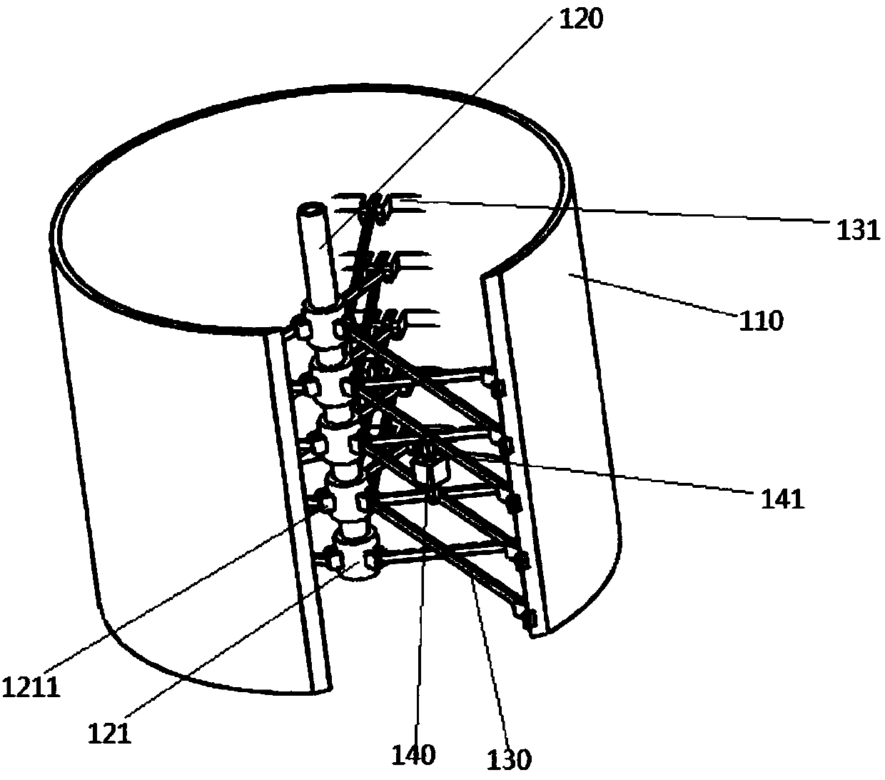 Double-tube laryngeal mask device and control method thereof