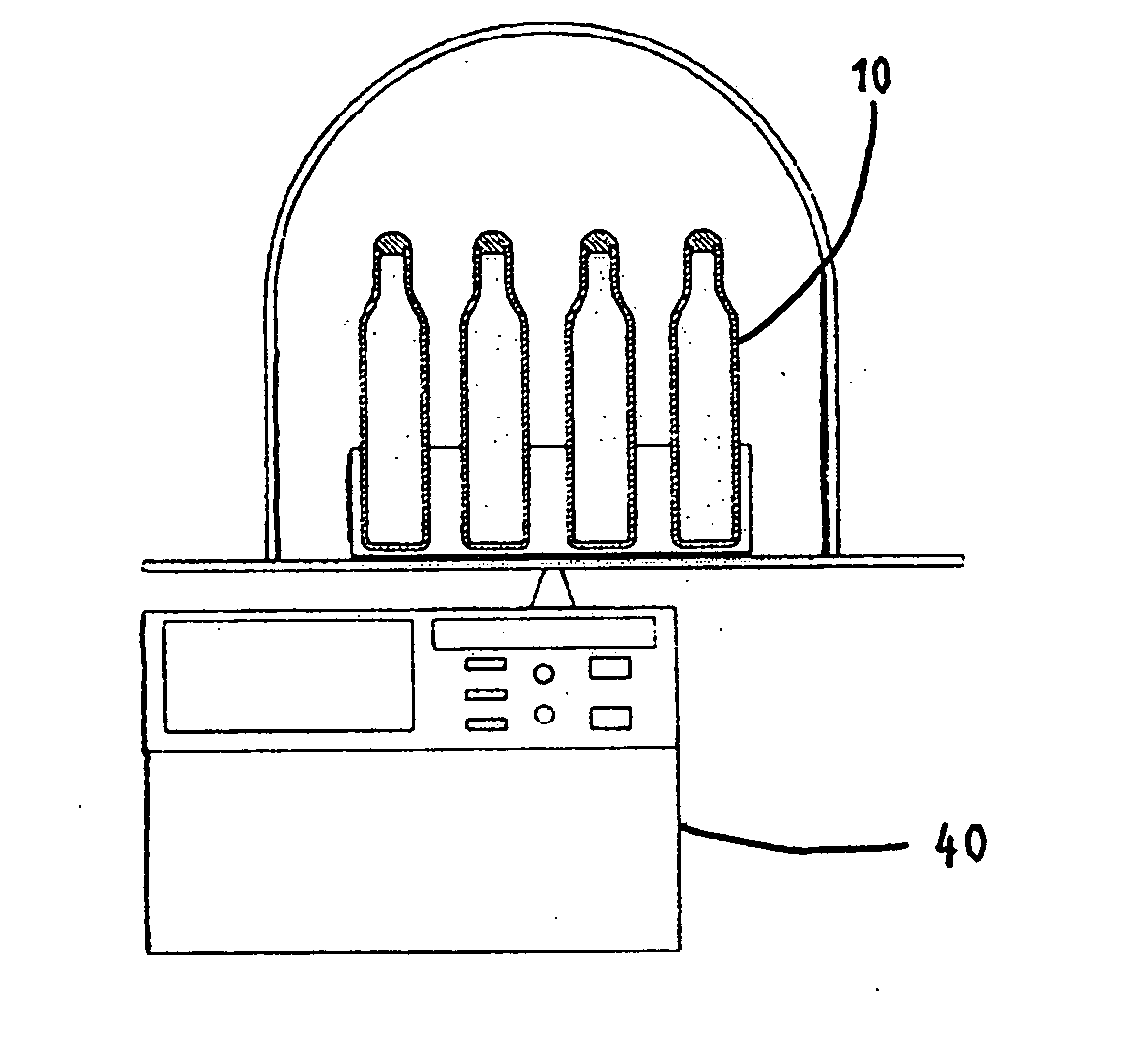 Heat conductor with detection element and testing method thereof