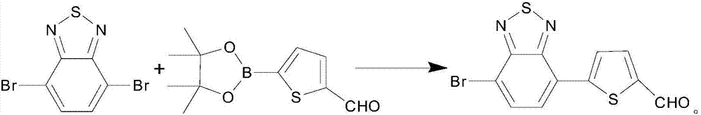 Asymmetric synthesis method of 4,7-dibromo-2,1,3-diazosulfide symmetric structure