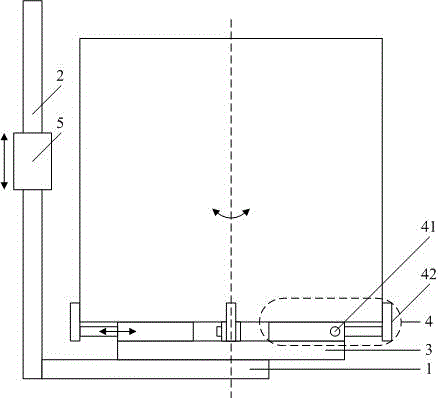 A large tank outer wall polishing device