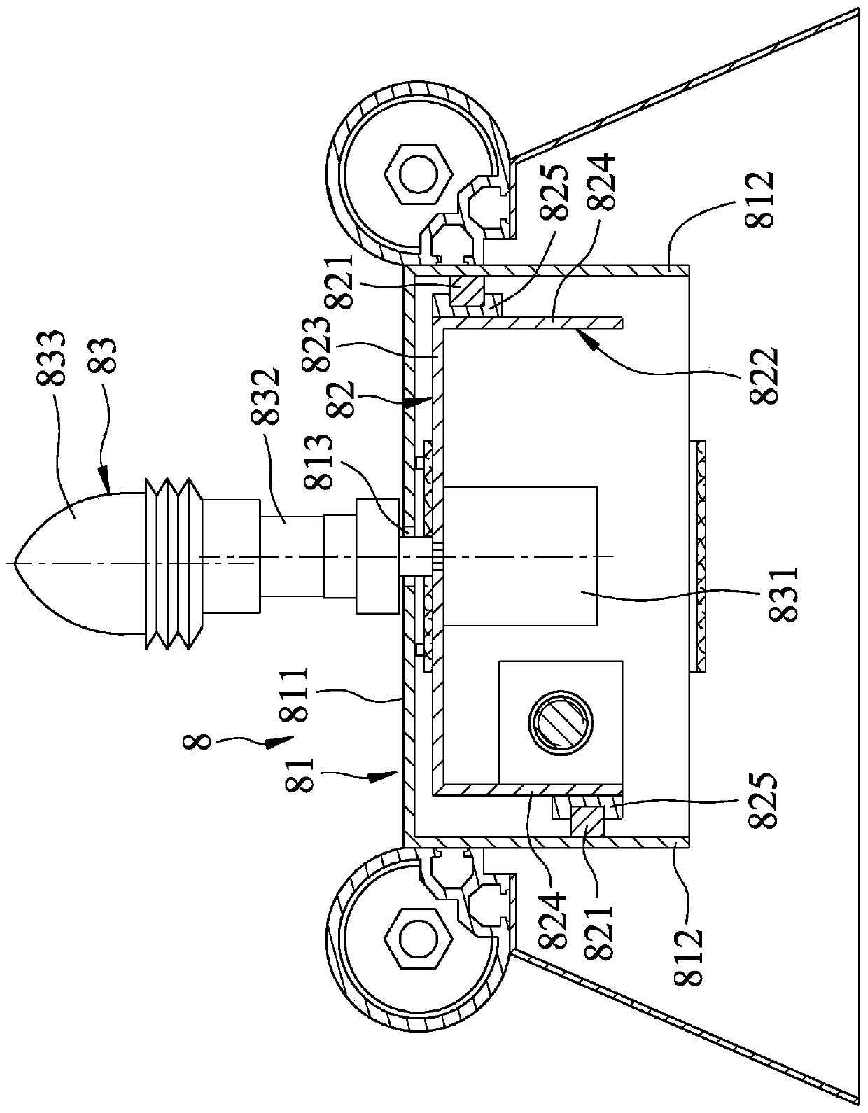 Kneading device