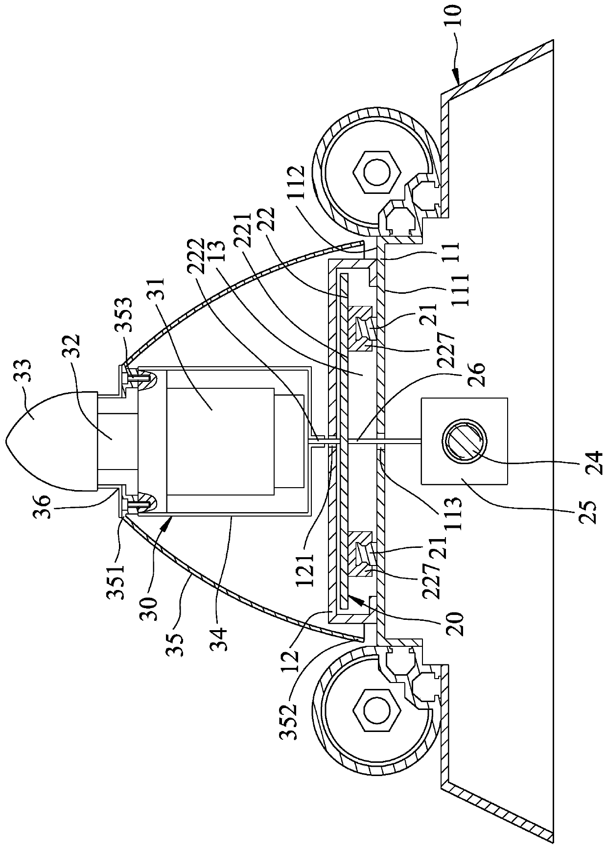 Kneading device