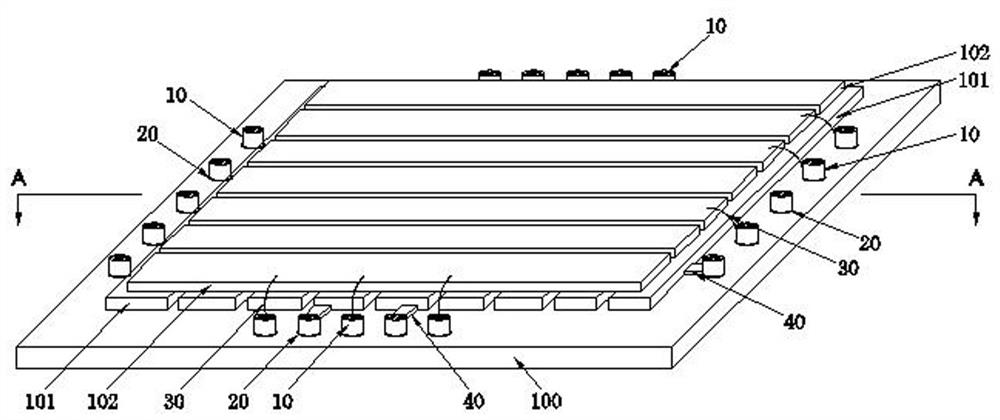 Multi-layer chip architecture and connection method