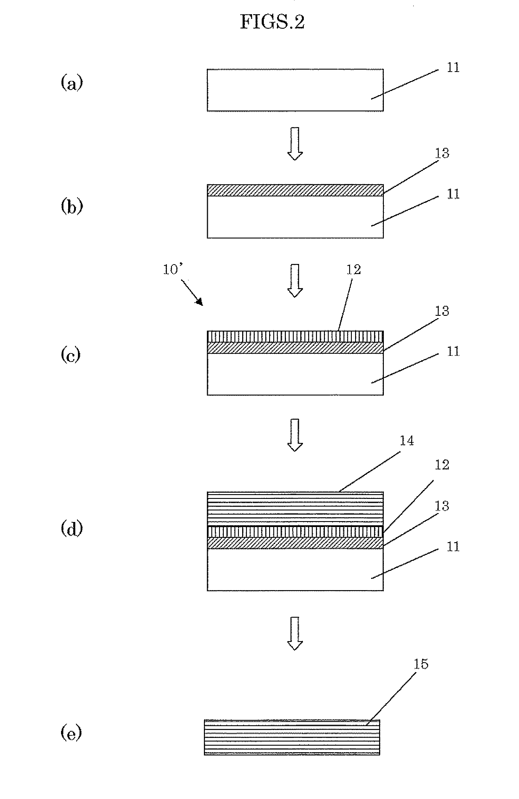 Base material for growing single crystal diamond and method for producing single crystal diamond substrate