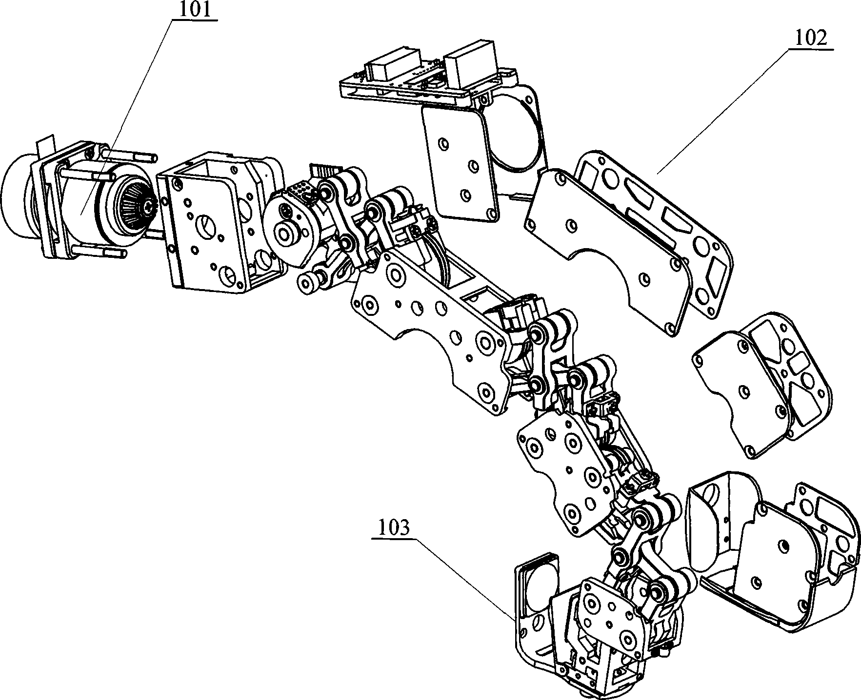 Exoskeleton finger with fingertip location following and fingertip bidirectional force feedback function