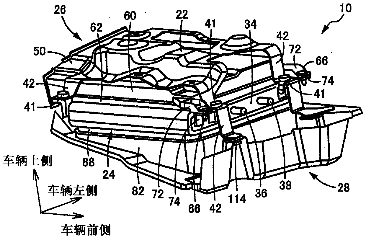 Vehicular cooling device