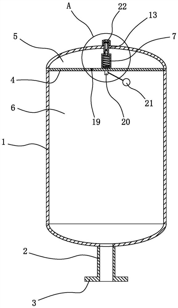 a pressure tank