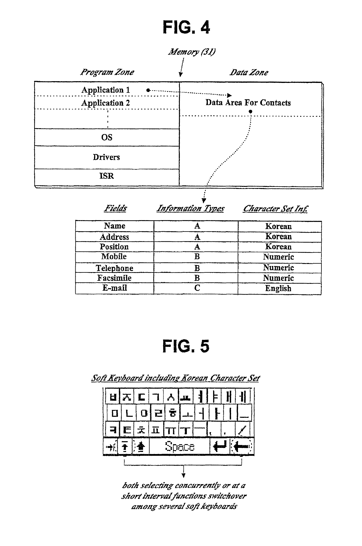 Method and apparatus for assisting data input to a portable information terminal