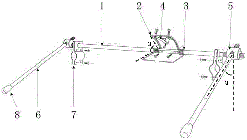 Auxiliary support device for temporary parking of two-wheel scooter