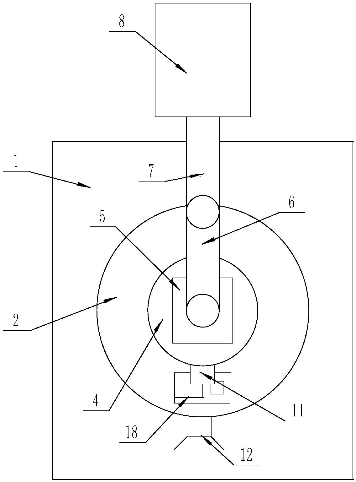 Automatic feeding device for forging press