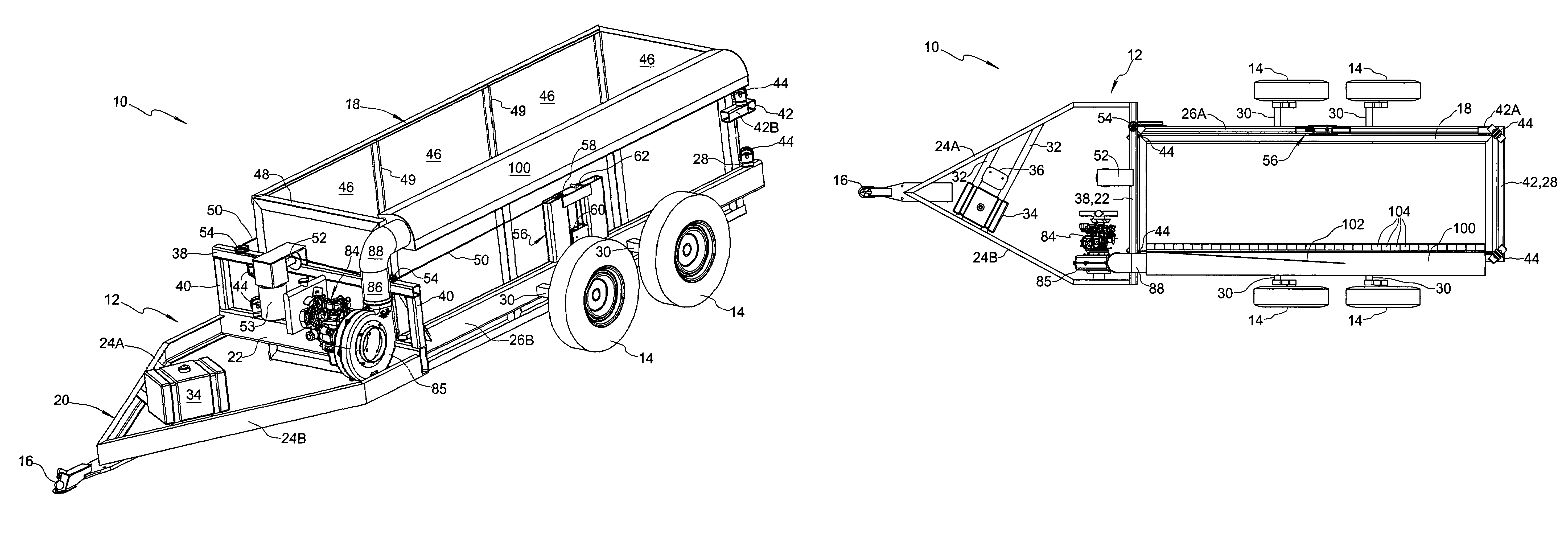 Transportable incineration apparatus and method