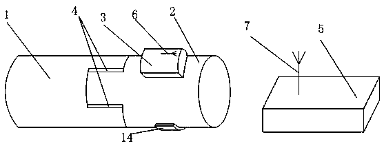 A device and method for detecting instantaneous torque of a rotating shaft