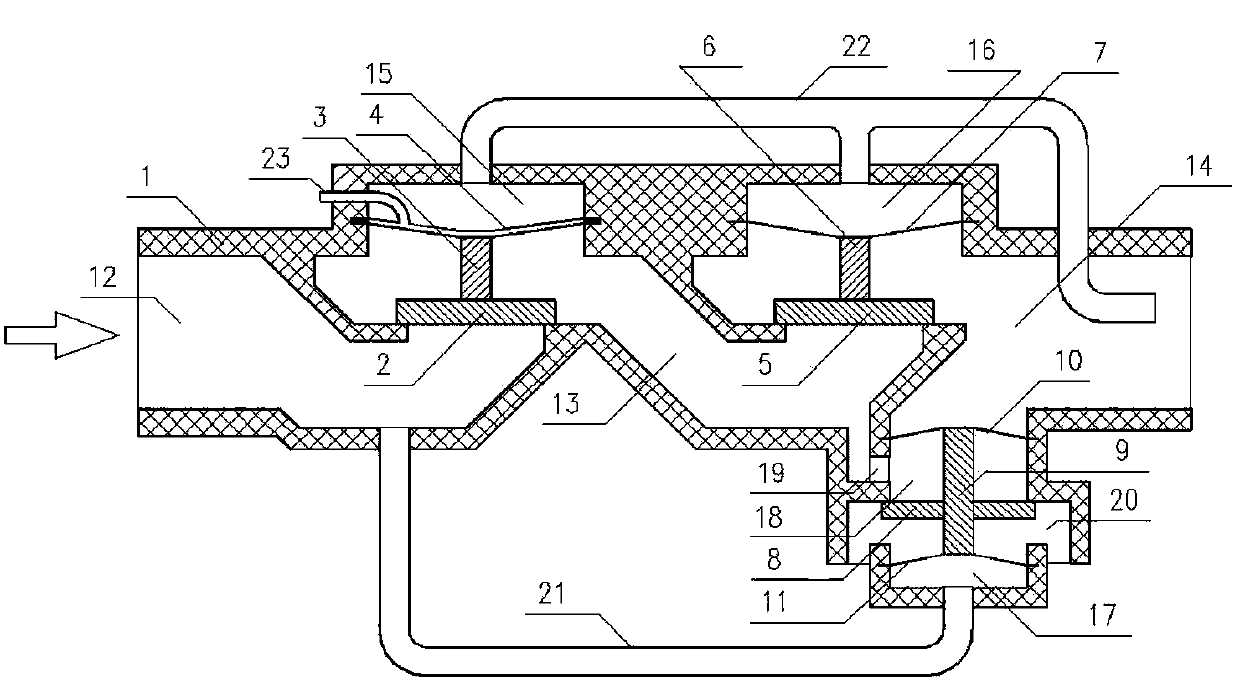 Follow-up backflow preventer