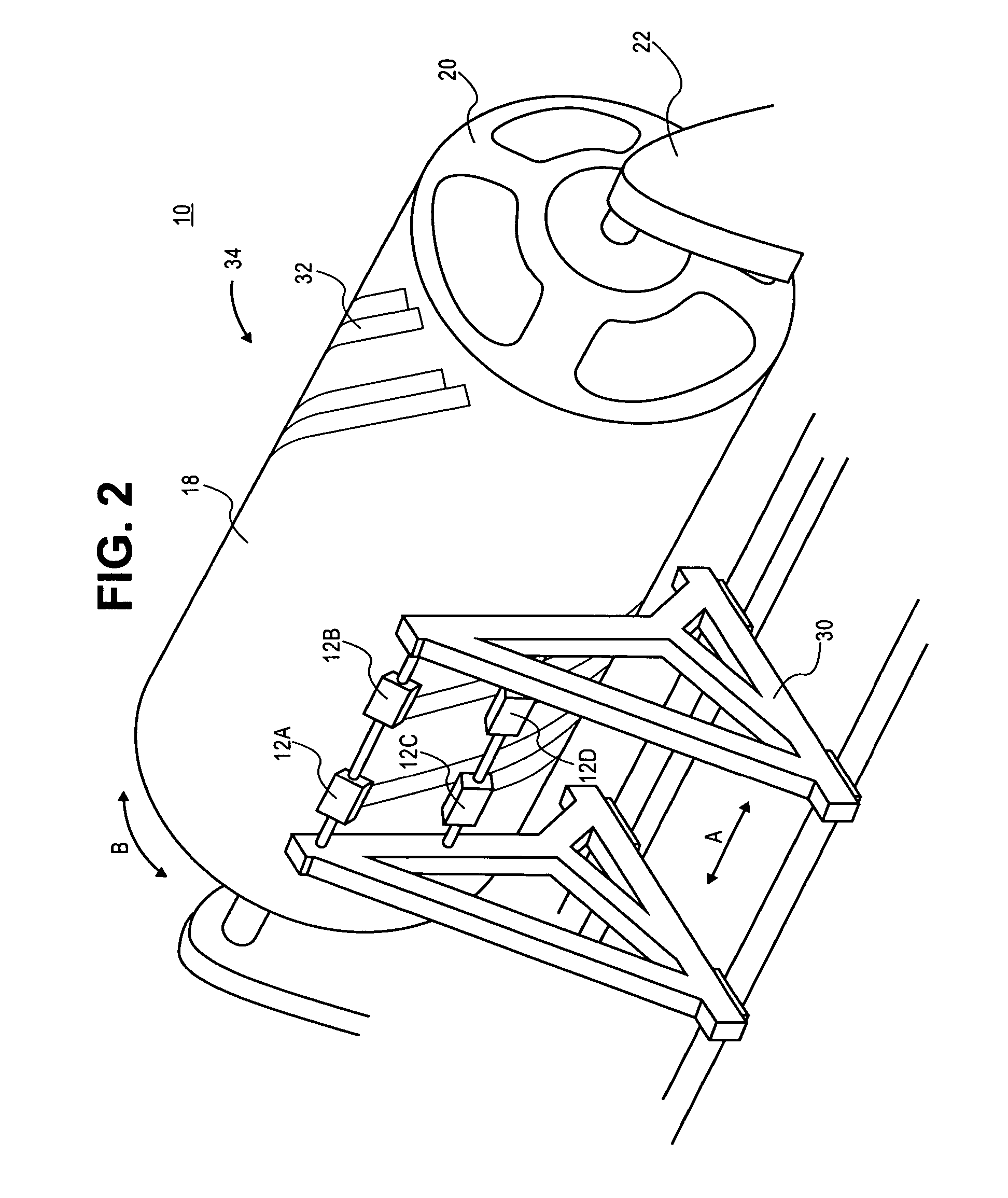Composite material placement method and system
