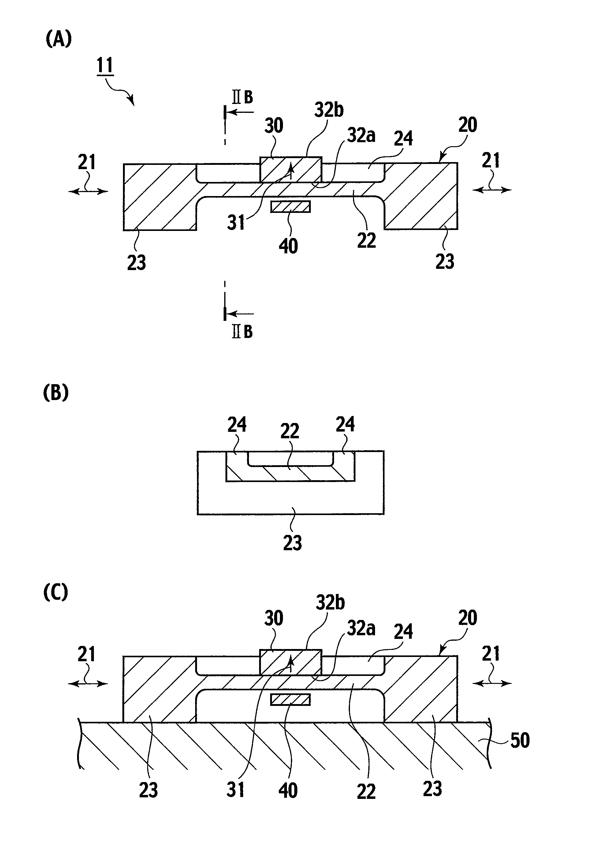 Magnetostrictive stress sensor