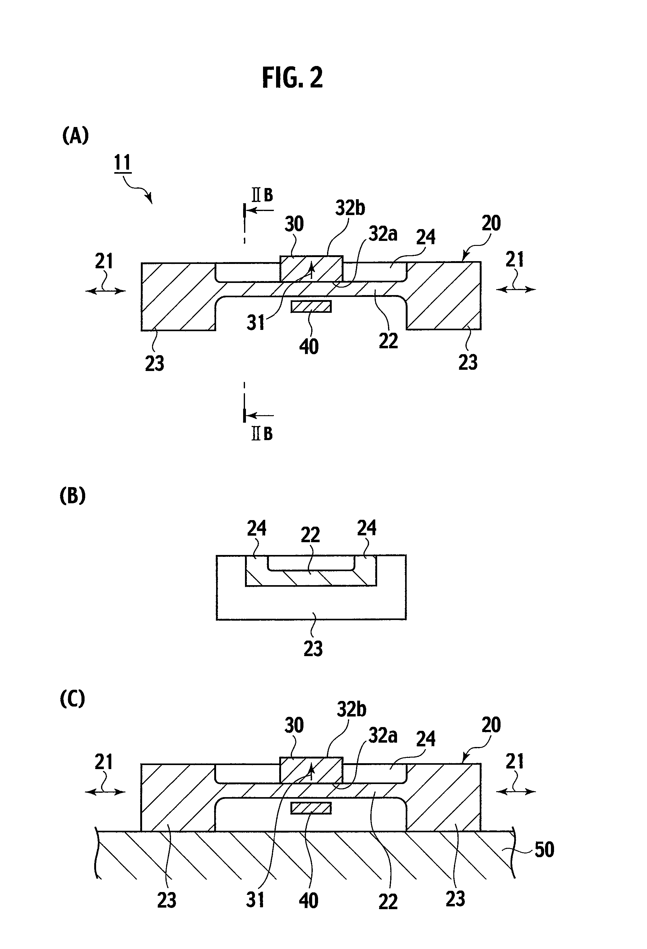 Magnetostrictive stress sensor