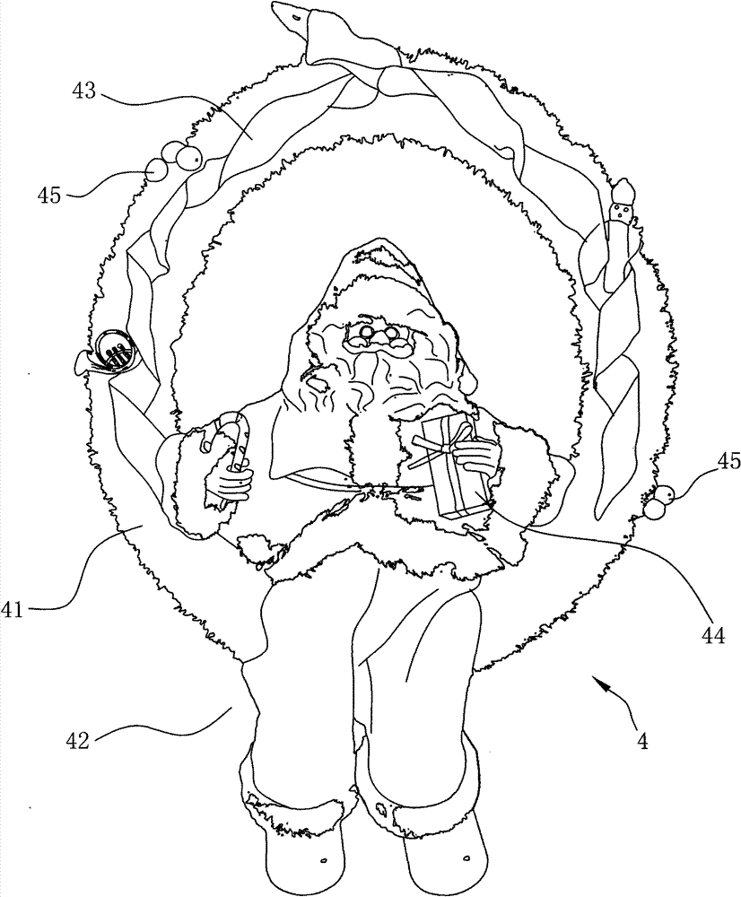 Santa Claus toy welcoming method and device thereof