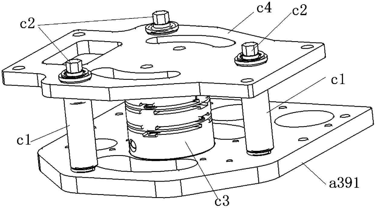 Manipulator, and mounting structure of reducer synchronous wheel assembly, wrist and forearm arm casting