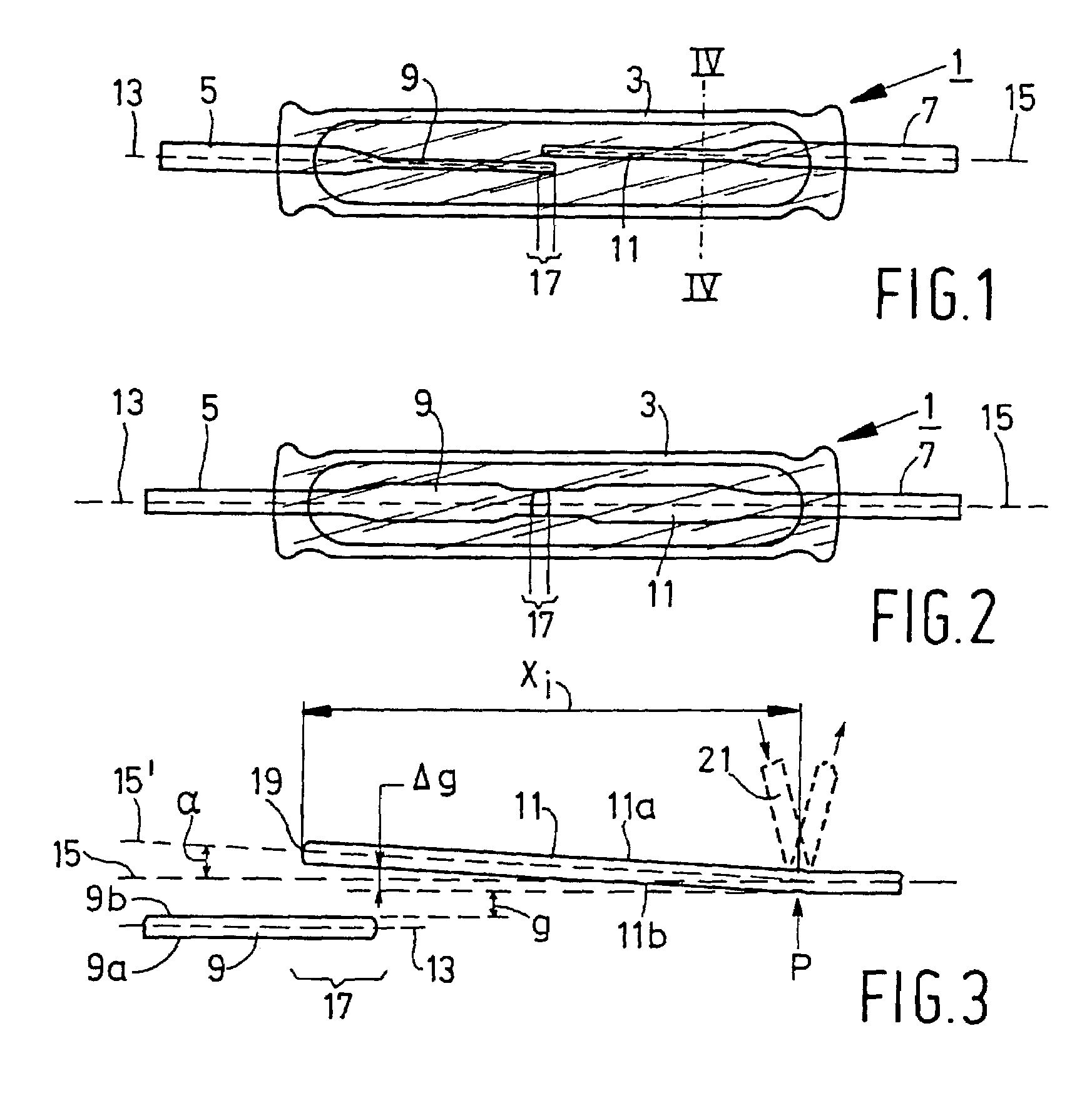 Method for adjusting the switch-gap between the contact tongues of a reeds switch