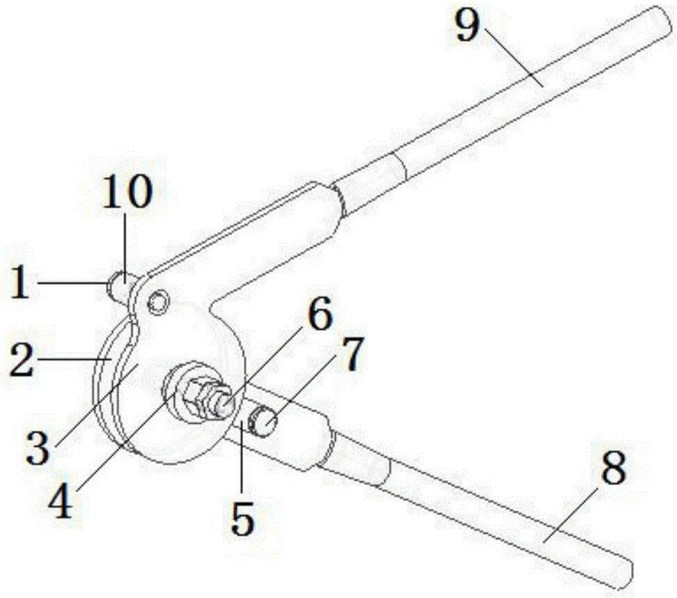 Manual bending tool