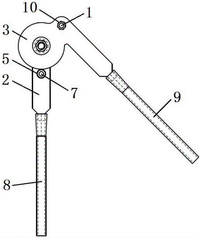 Manual bending tool