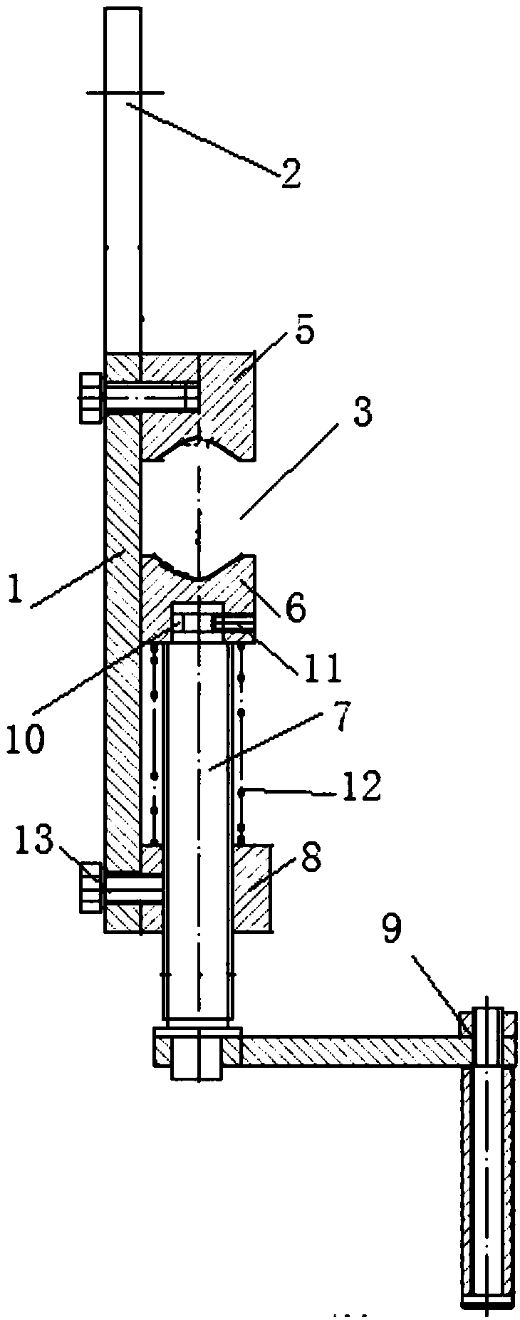 Pull wire replacing anchoring device