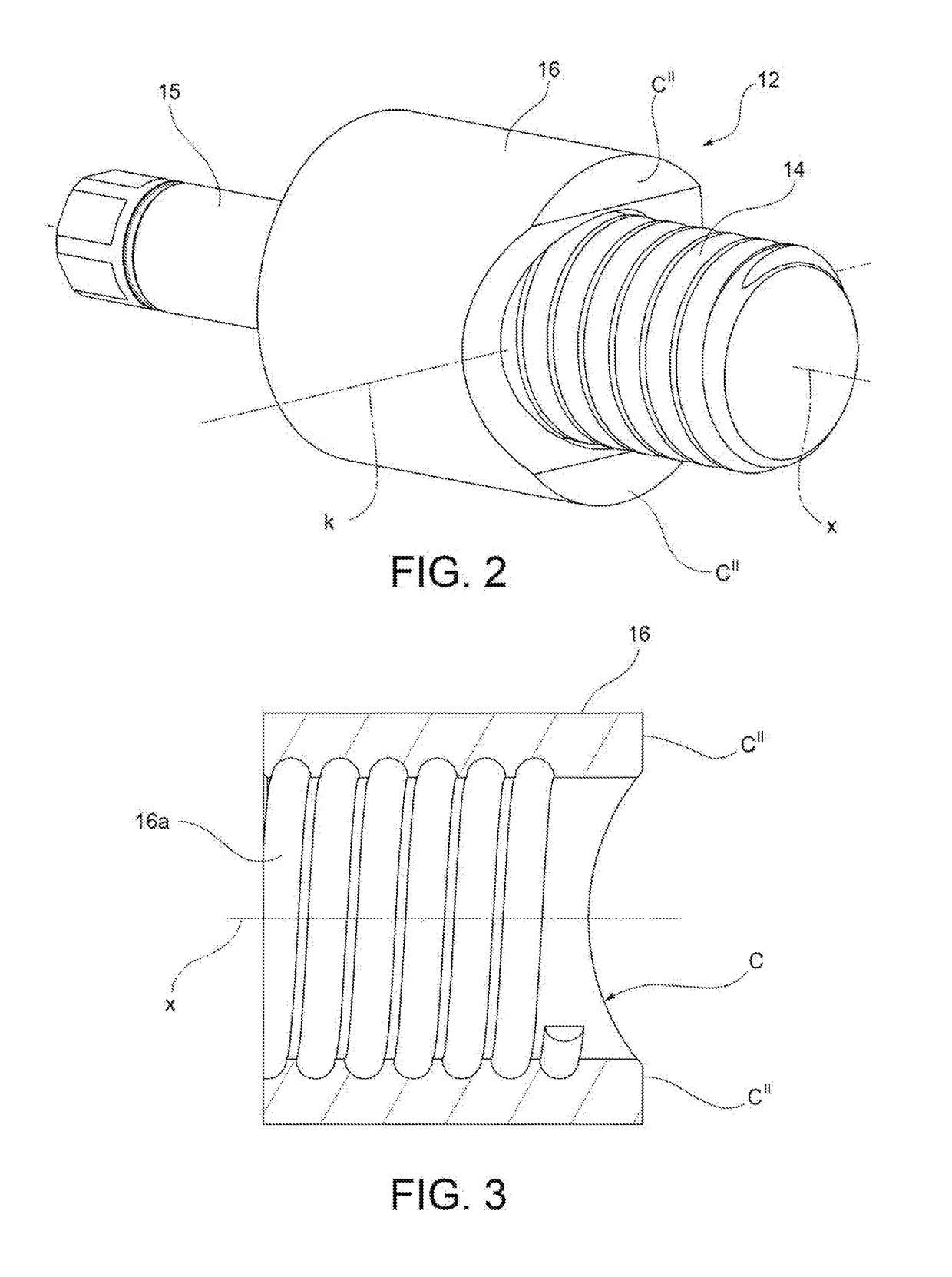 An electromechanical brake calliper actuator