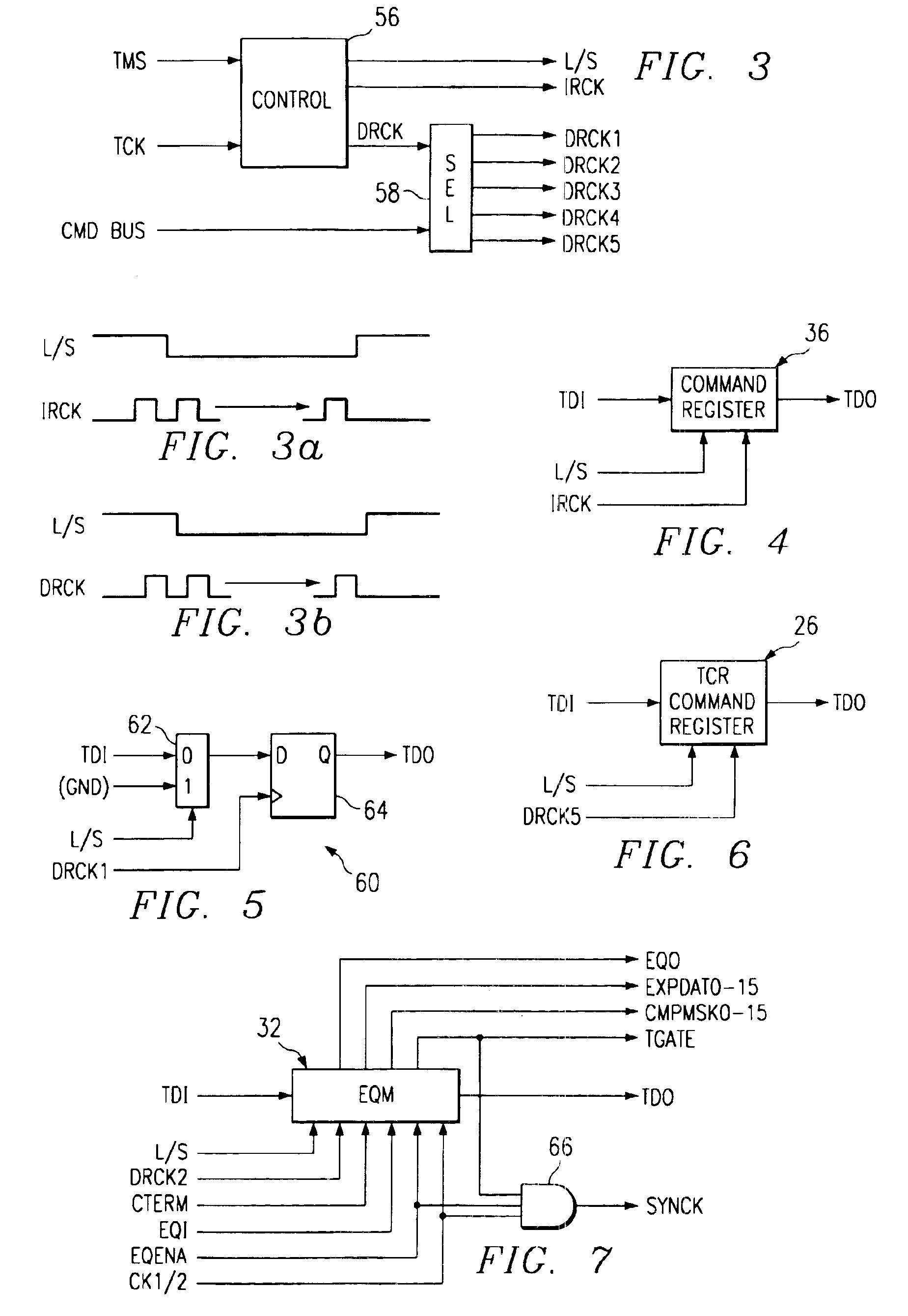 IC with serial scan path, protocol memory, and event circuit