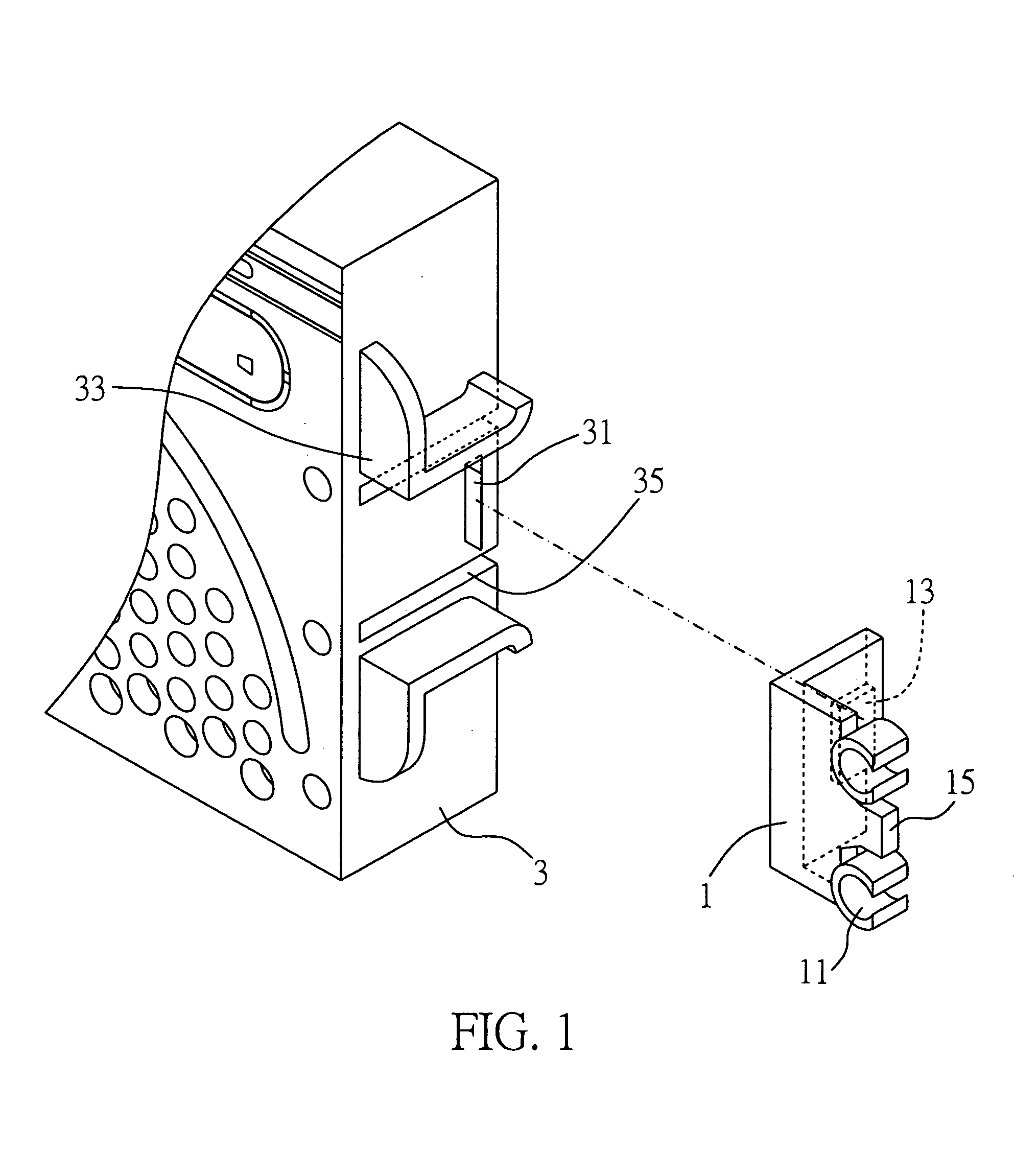 Panel fixing structure