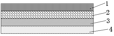 Biodegradable mulching film with multi-layer structure