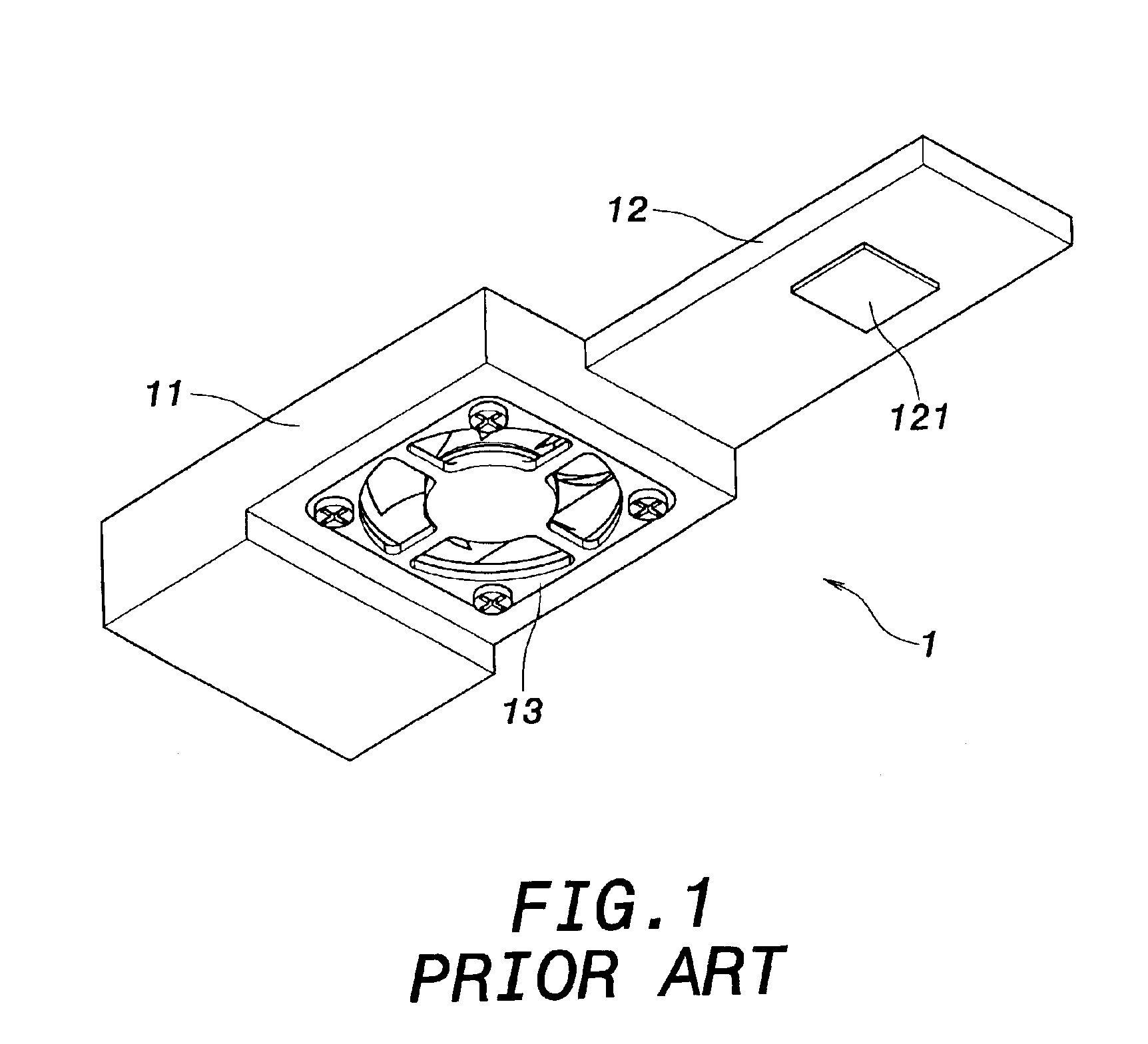 Multi-opening heat-dissipation device for high-power electronic components