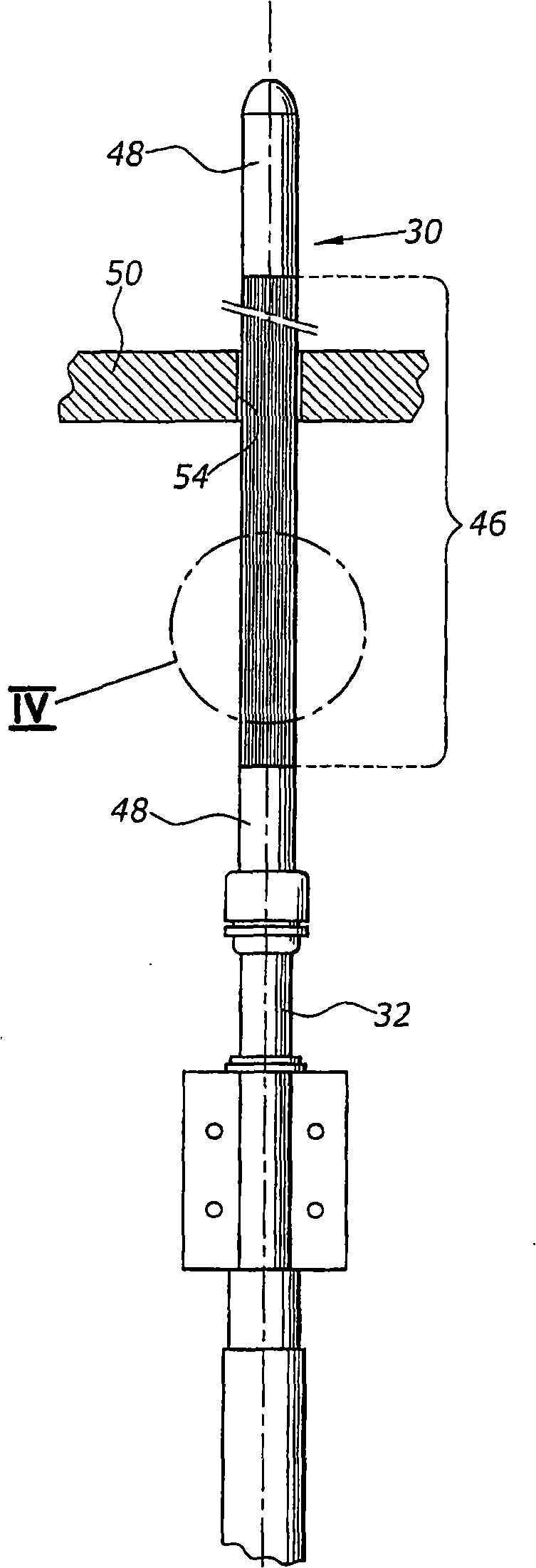 Pressurizer heater for the primary cooling system of a pressurized-water nuclear reactor