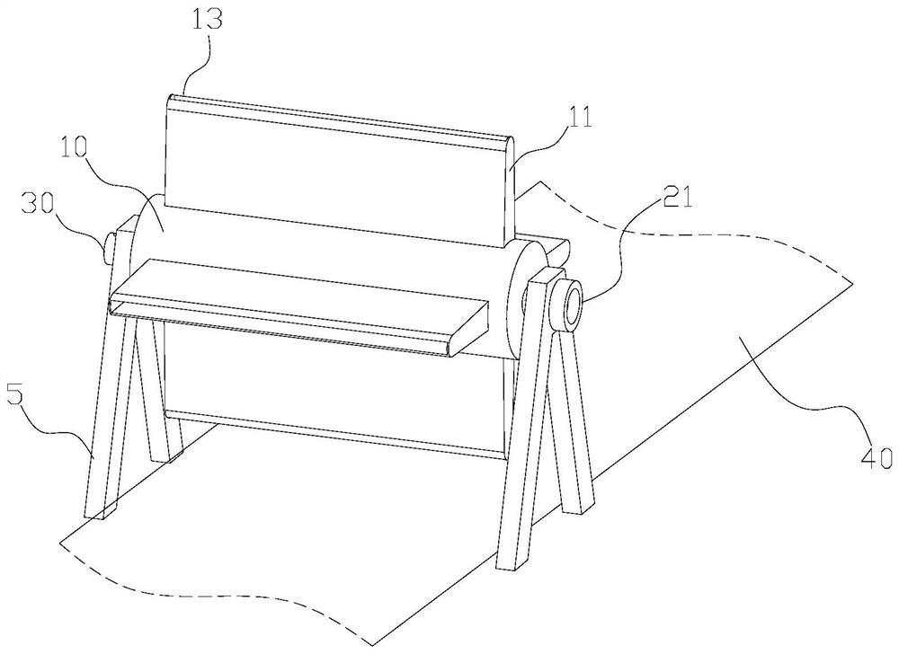 Air curtain cleaning mechanism for printing equipment