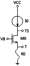 Low-power-consumption circuit capable of selecting signal port through trimming