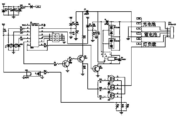 Solar energy lighting device for apartment