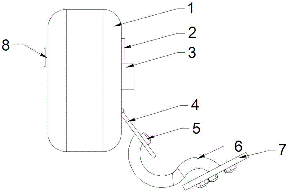 Automobile data recorder with emergency function