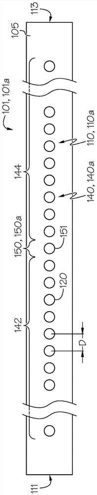 Optical system comprising binary photonic lattice