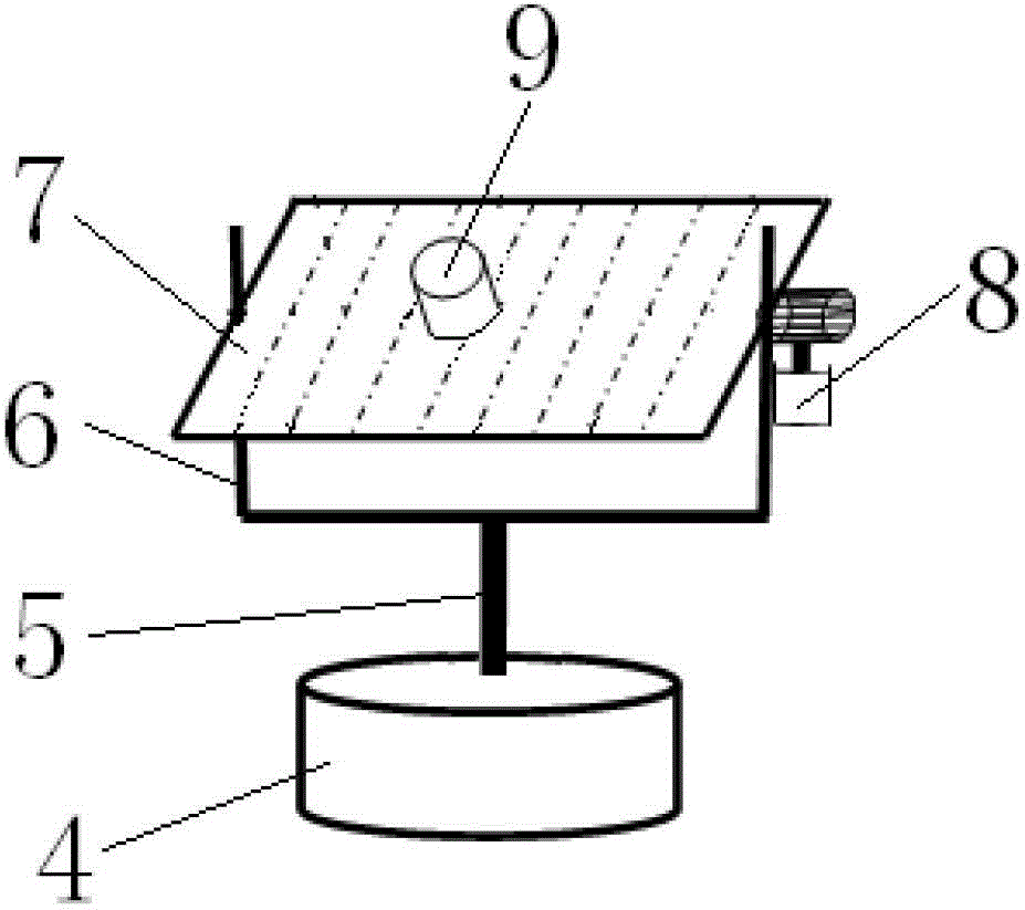 Sunlight tracking detection device with double-tube lighting combined with rice-shaped photosensitive sensors