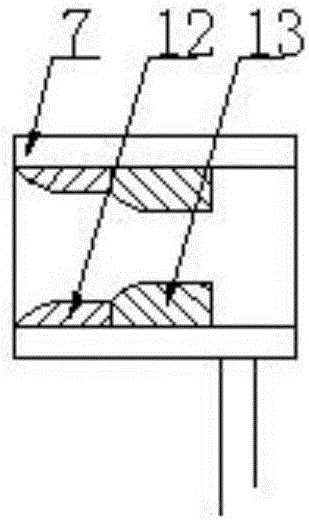 Electromechanical synchronous detection line for mechanical remote water meter