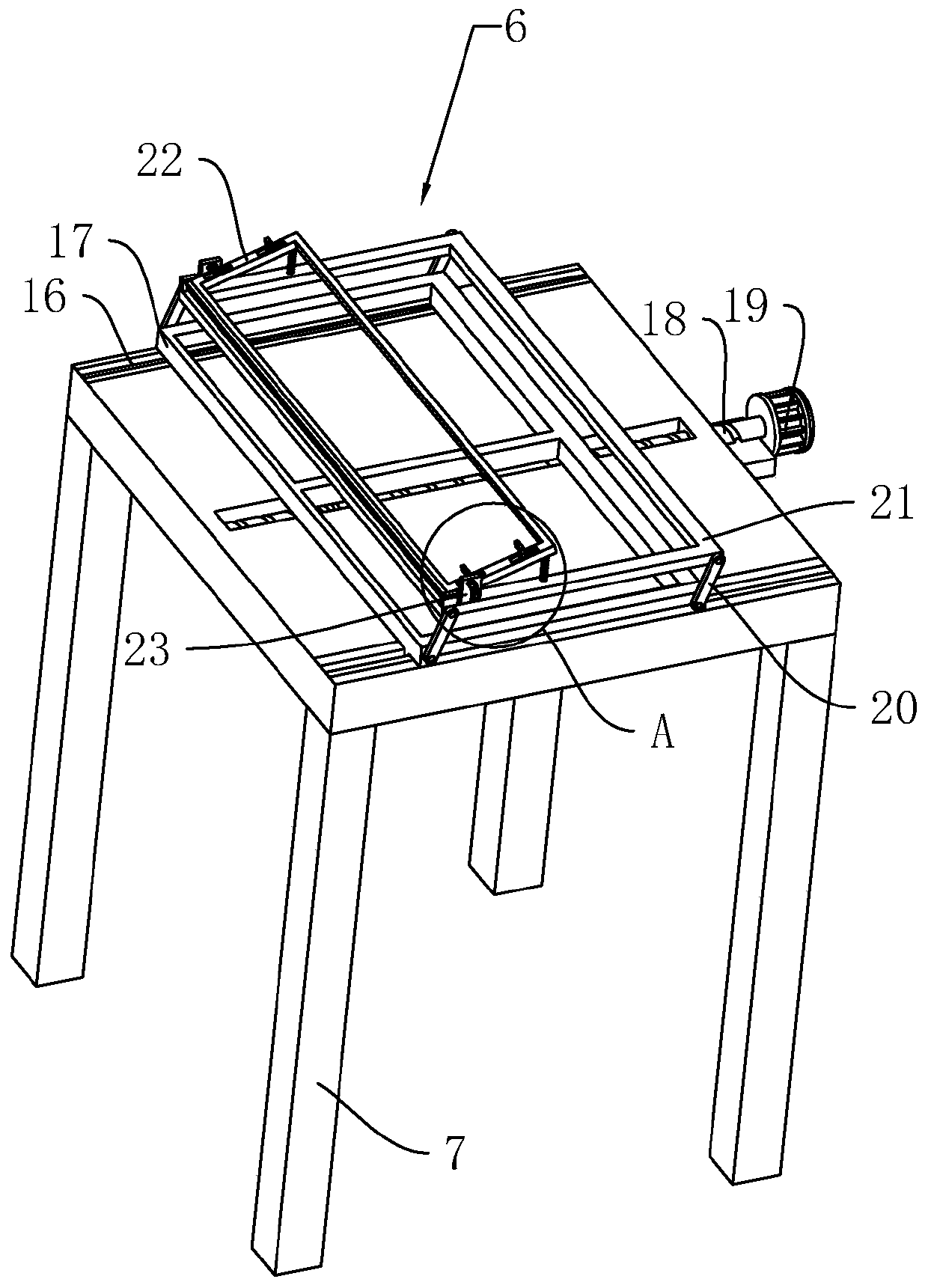 A bending machine that is convenient for loading and unloading