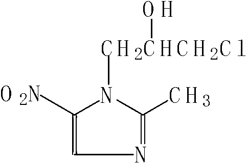 Ornidazole green synthetic method
