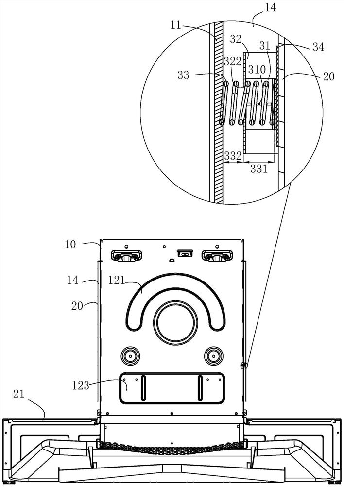 Range hood with vibration reduction function and vibration reduction control method for range hood