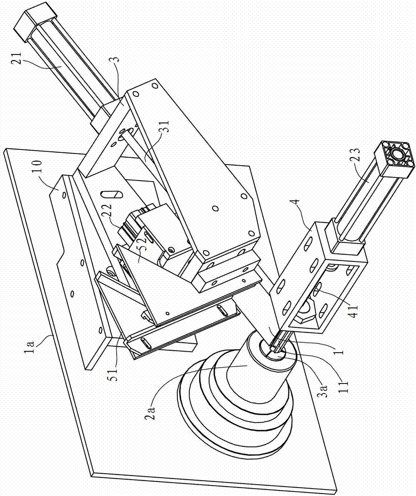 Feeding mechanism for shafts and machine tool head adopting same