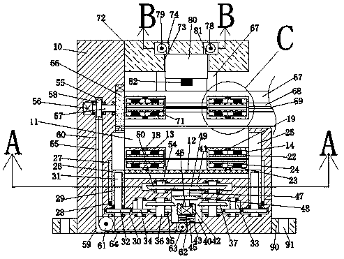 Automatic flexible bulletproof article equipment