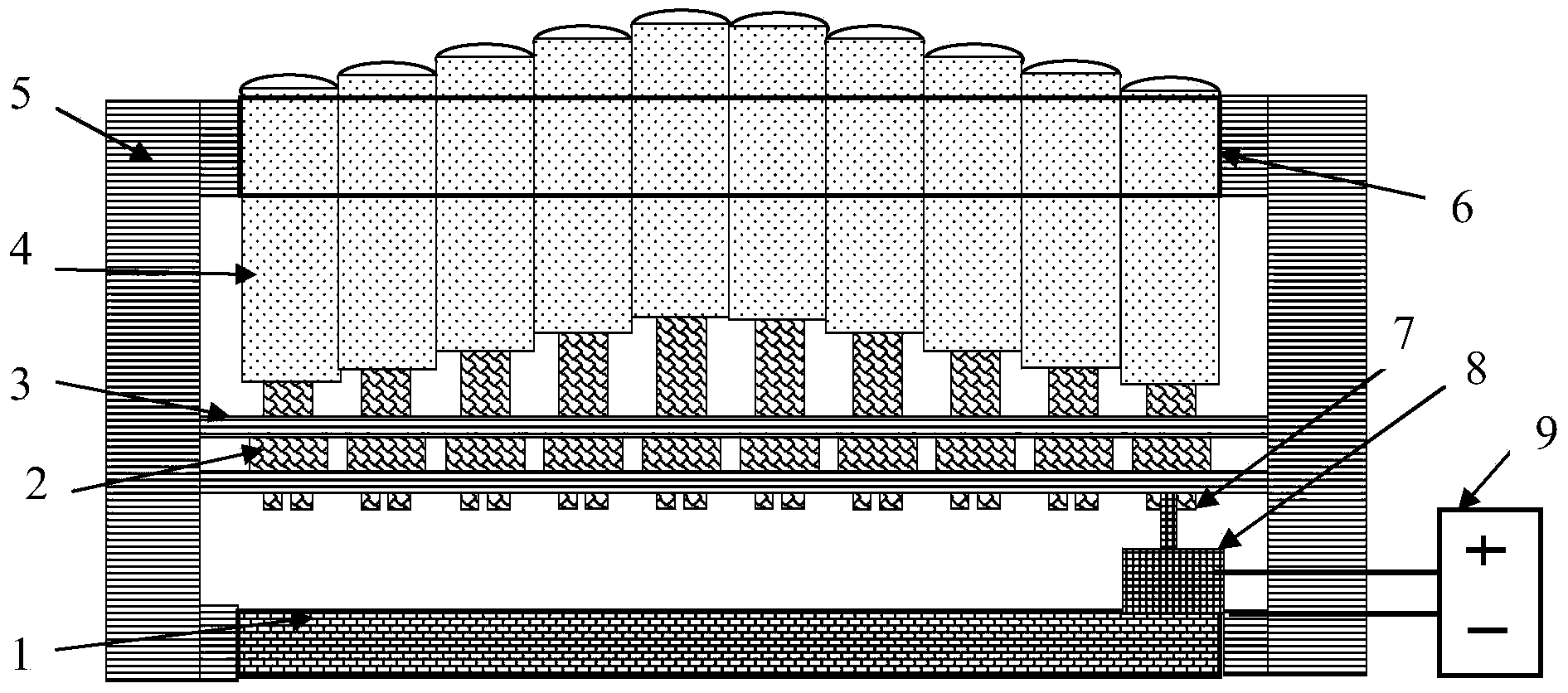 Three-dimensional telescopic display device capable of dynamically displaying pictures