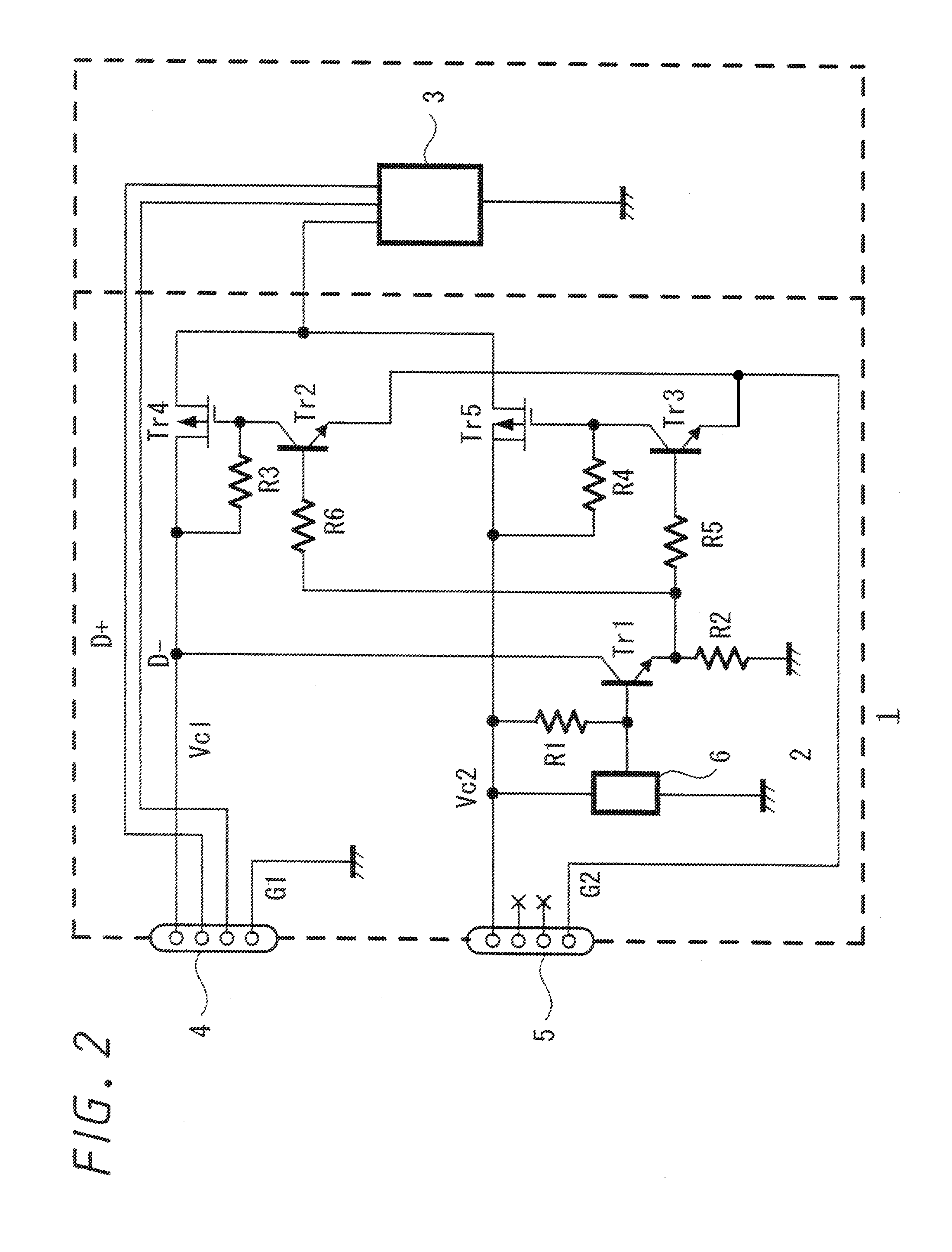 Electronic device including interface terminal and power supply cable connected thereto