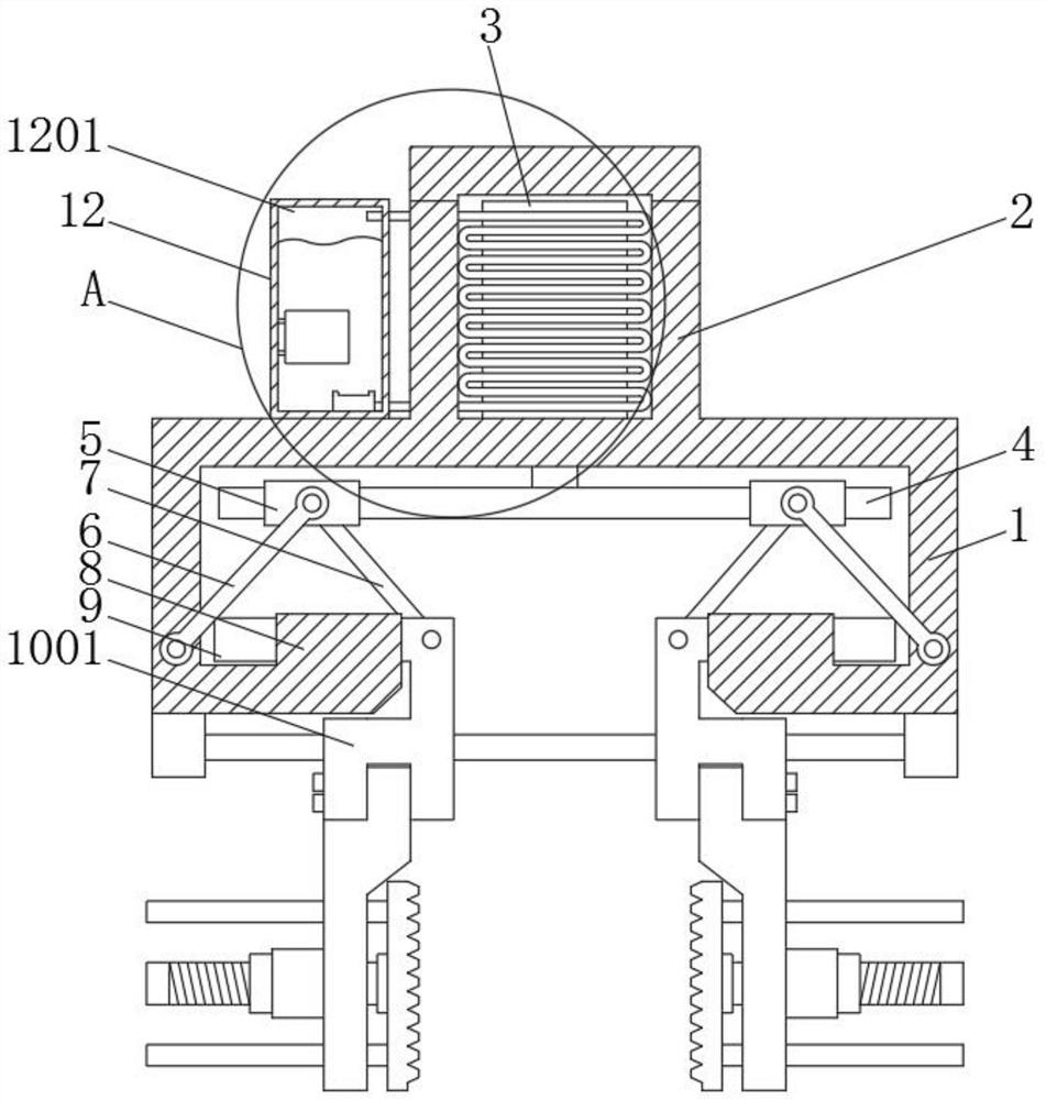 Automatic industrial production grabbing device for industrial robot and using method thereof